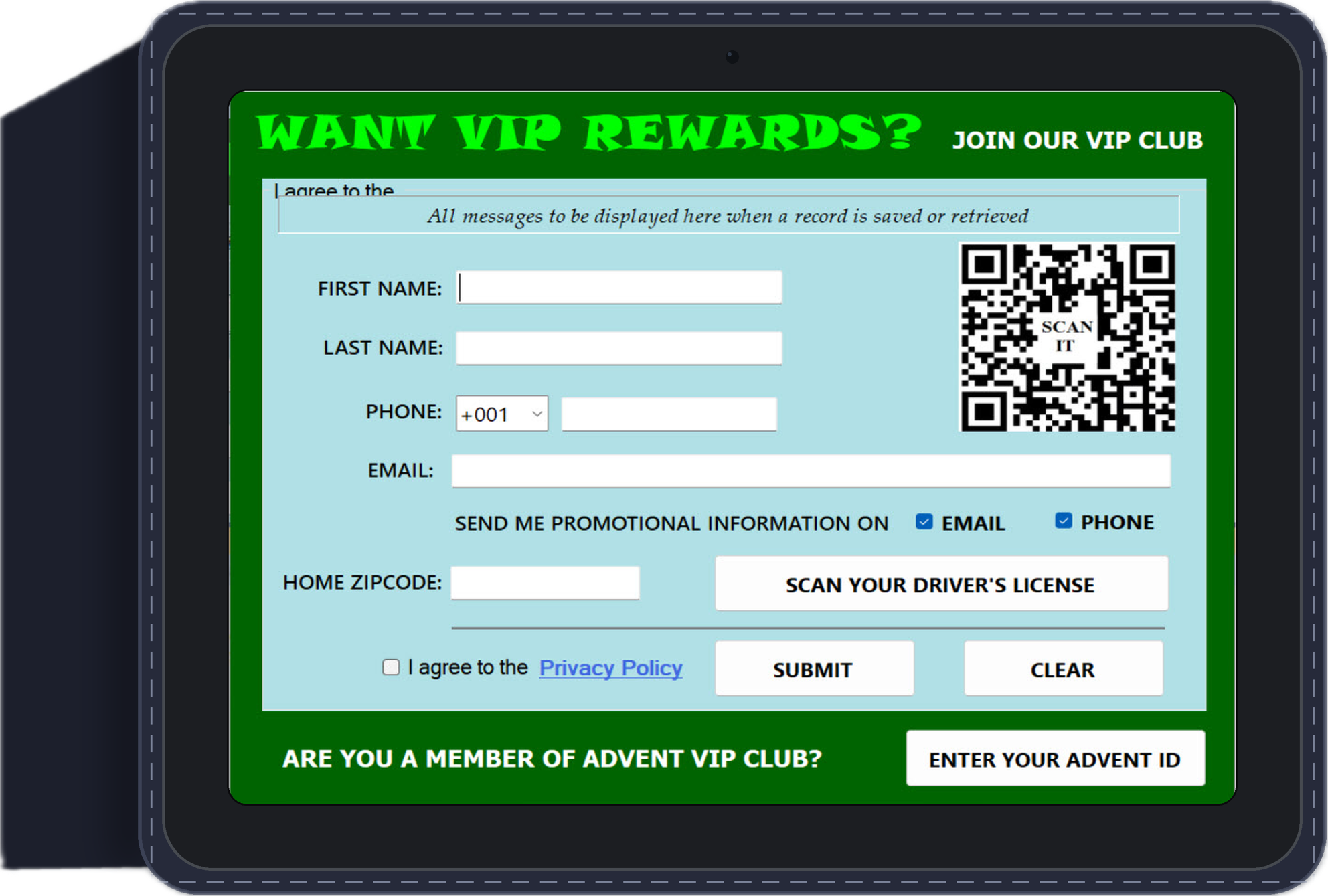Customer Enrolment